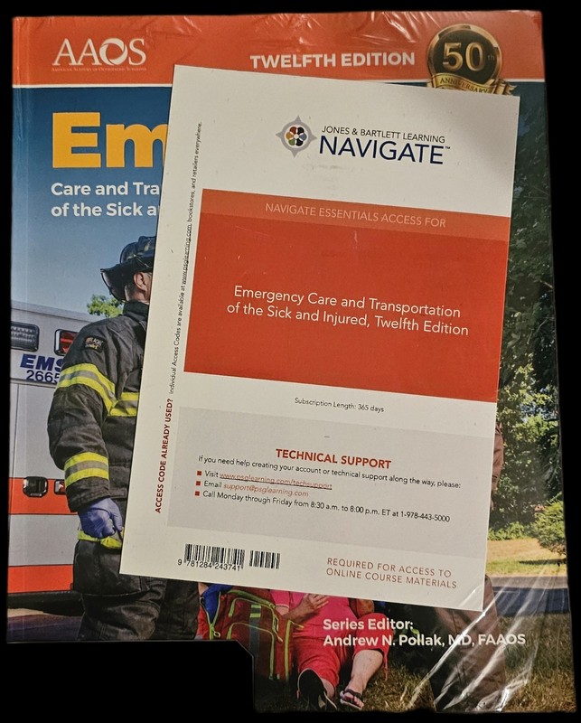 NEW Emergency Care and Transportation of the Sick and Injured Essentials Package