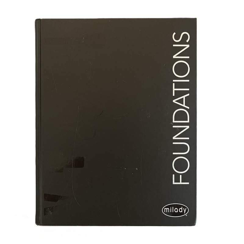 Milady Foundations 2024 Cosmetology Training Book Beauty School Textbook