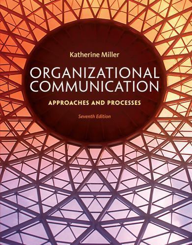 Organizational Communication: – Hardcover, by Miller Katherine Barbour Like New