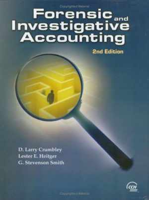 Forensic And Investigative – Hardcover, by D. Larry Crumbley; – Very Good