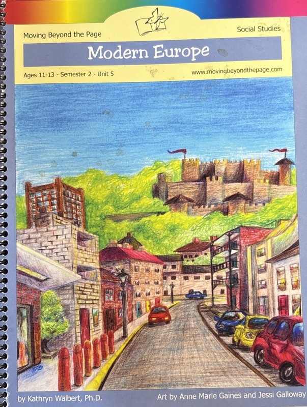 Moving Beyond the Page Ages 11-13 Semester 2 Unit 5 3-book set LA, SS, S used gallery
