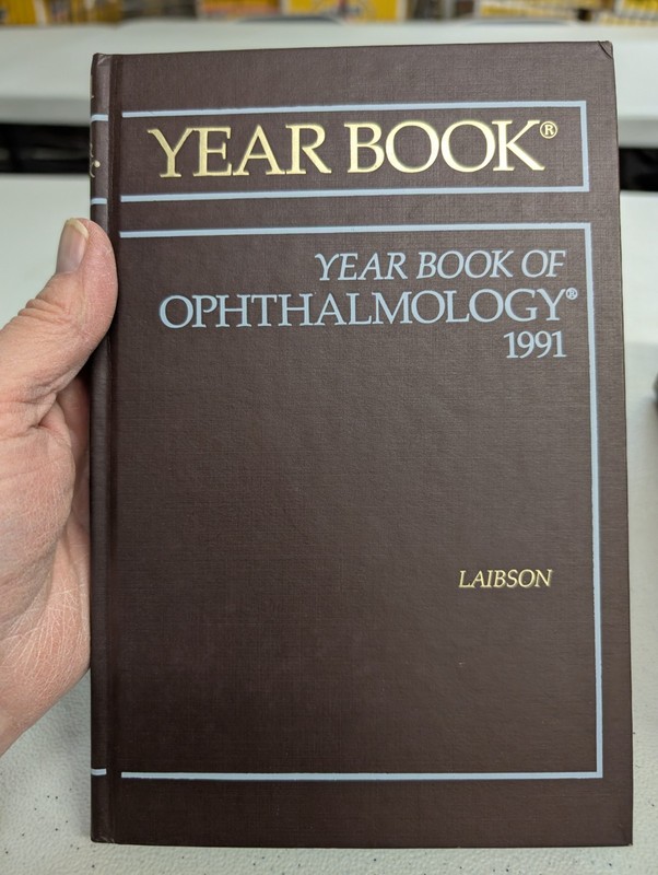 Year Book of Ophthalmology 1991 – Laibson ed – numerous contributors LN 260120