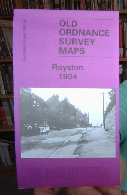 MAP OF Royston 1904 Yorkshire Sheet 262.12 by Alan Godfrey NEW 9781847842282