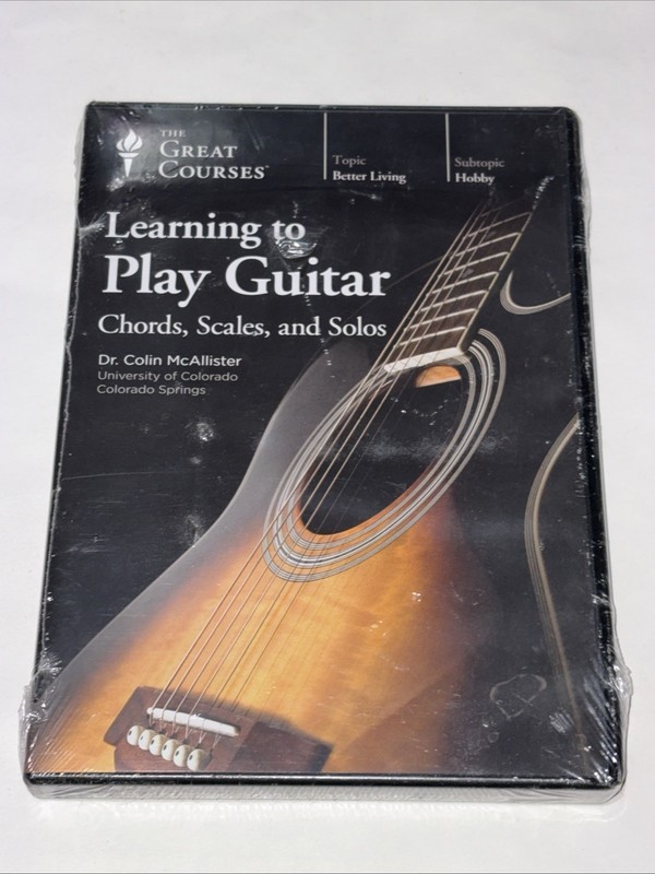 Learning to Play Guitar : Chords, Scales, and Solos by Colin McAllister…