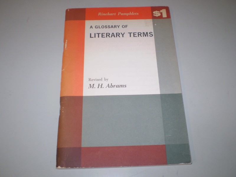 A Glossary of Literary Terms – paperback Abrams, M.H.|Harpham, Geoffrey