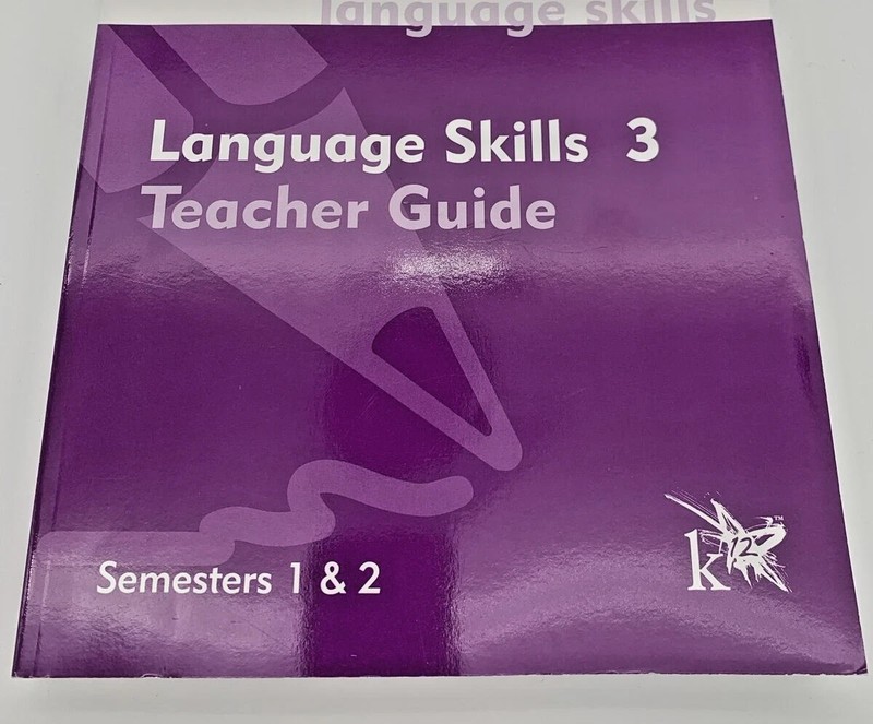 K12, Inc (Stride) 2006 tp LANGUAGE SKILLS 3 TEACHER’S GUIDE Semesters 1-2