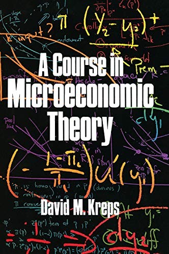 A COURSE IN MICROECONOMIC THEORY By David M. Kreps – Hardcover **BRAND NEW**