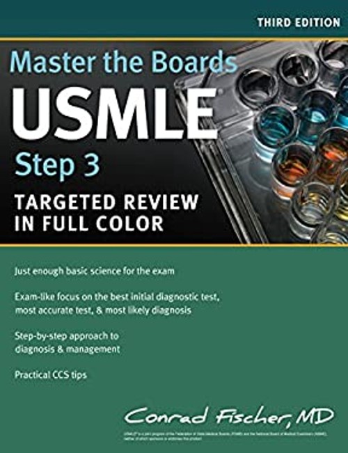 Master the Boards USMLE Step 3 Paperback Conrad Fischer