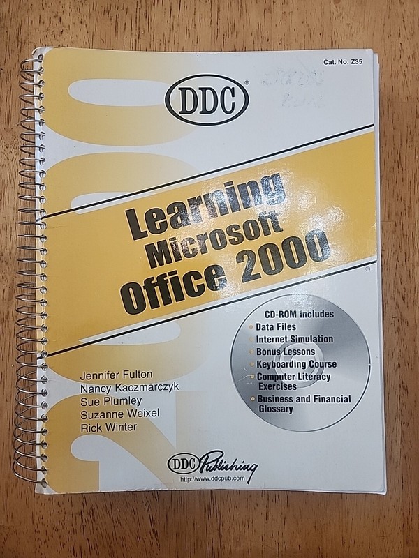 DDC Publishing Learning Microsoft Office 2000 Guide W/ CD-ROM
