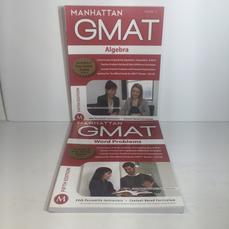Manhattan GMAT 5th Edition Complete Set 10 Book Lot Test Preparation Study gallery