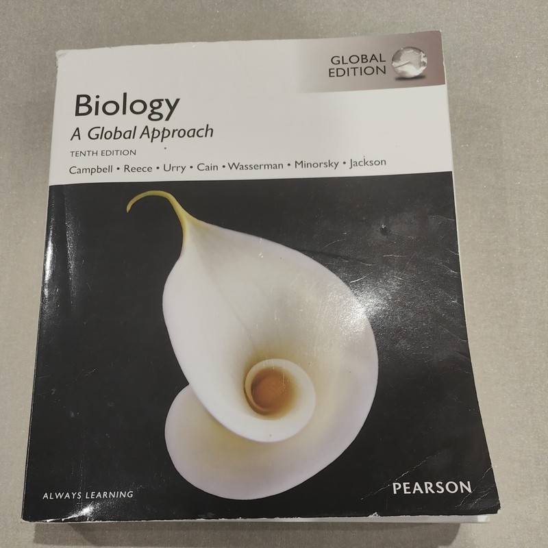 Biology: A Global Approach, Global Edition (Pearson globa… by Robert B Jackson