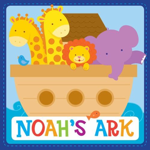 Noah’s Ark Christian Padded Board Book Hardcover