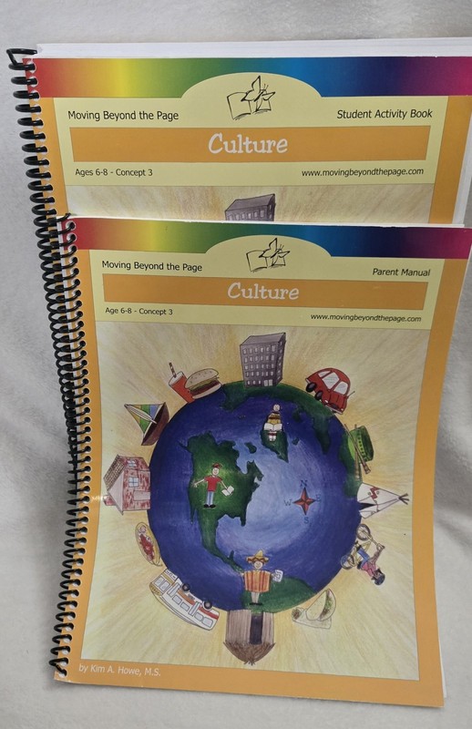 Moving Beyond the Page Age 6-8 Concept 3 Culture Parent Student Manual Set