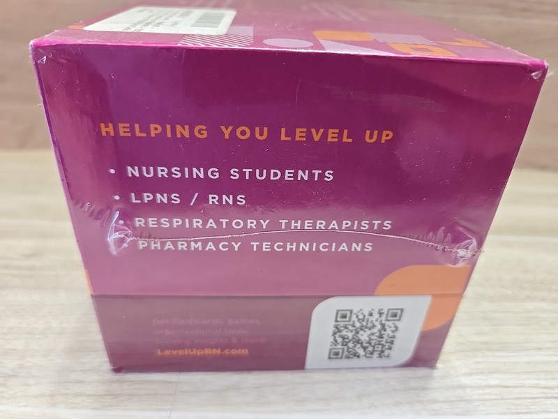 Level Up RN Pharmacology Nursing Flashcards Edition 3 Flashcards, New/Sealed gallery