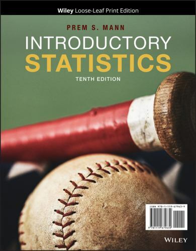 Introductory Statistics, Paperback by Mann, Prem S., Like New Used, Free ship…