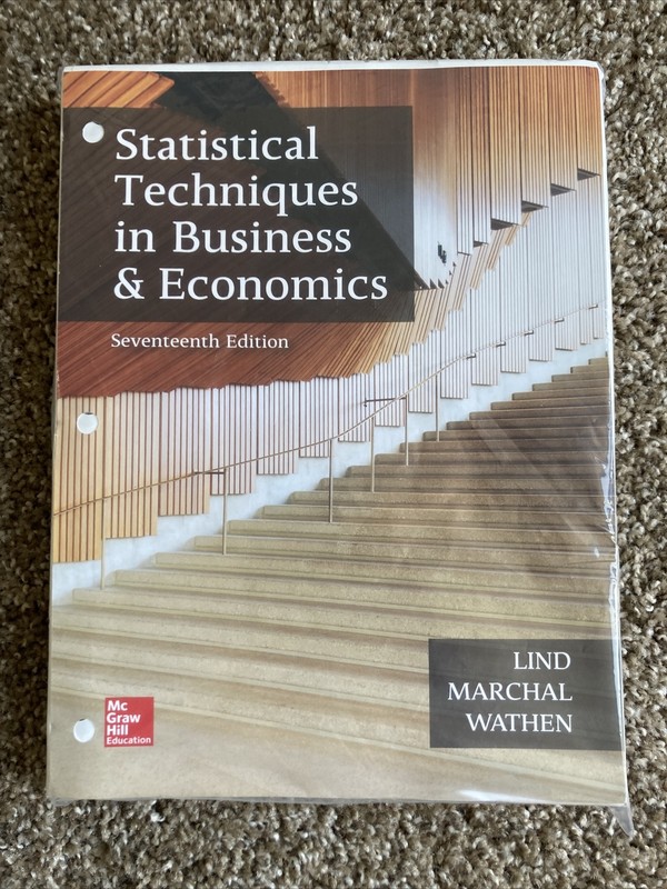 Loose Leaf for Statistical Techniques in Business and Econ… by Lind, Douglas A