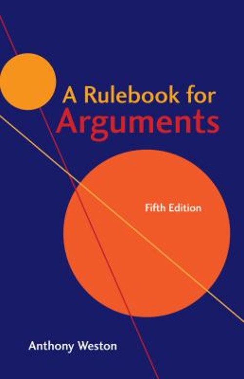 A Rulebook for Arguments Paperback Anthony Weston