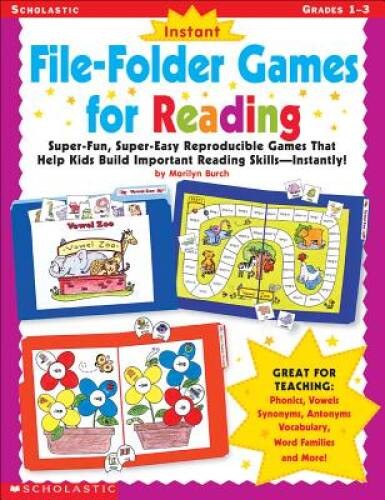 Instant File-Folder Games for Reading: Super-Fun, Super-Easy Reproducible – GOOD