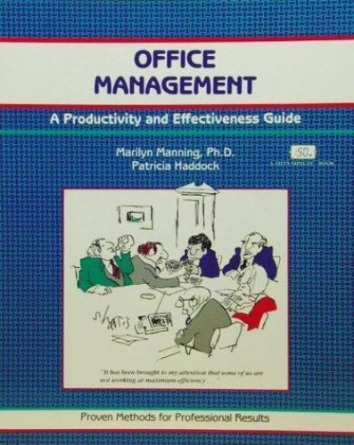 Office Management: A Productivity and Effectiveness Guide by Marilyn Manning