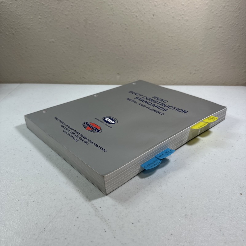 HVAC Duct Construction Standards - Metal & - Paperback, by Smacna - Good gallery