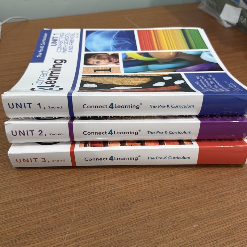 Connect 4 Learning The Pre-K Curriculum 2nd Edition Units 1-3 Teacher Ed. UNUSED