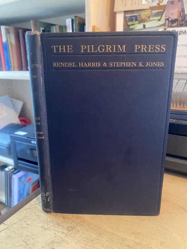 Harris & Jones The Pilgrim Press Books Printed at Leyden by Pilgrim Fathers 1922