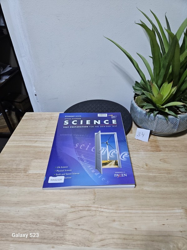 Steck-Vaughn Science: Test Preparation for the 2014 GED Test - UNUSED STUDENT