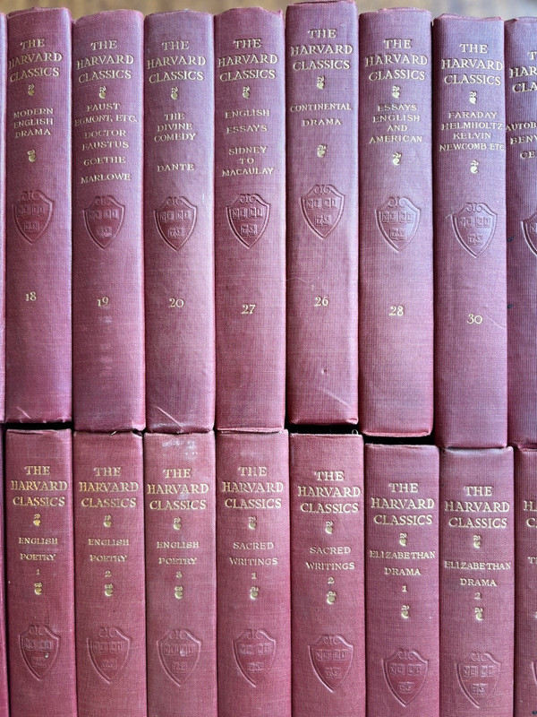 Harvard Classics - CHOOSE Your Own Volumes - Eliot Collier Five Foot Shelf Books gallery