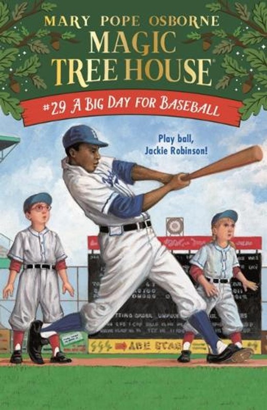 Big Day for Baseball by Mary Pope Osborne Hardcover Book