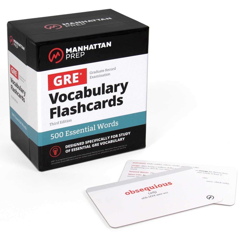 500 Essential Words: GRE Vocabulary Flashcards Including Definitions, Usag Other
