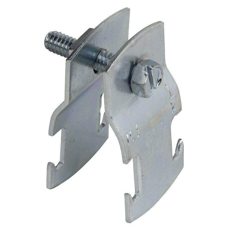 Superstrut 1-1/2 in. Universal Strut Pipe Clamp - Silver Galvanized (5 Pack)