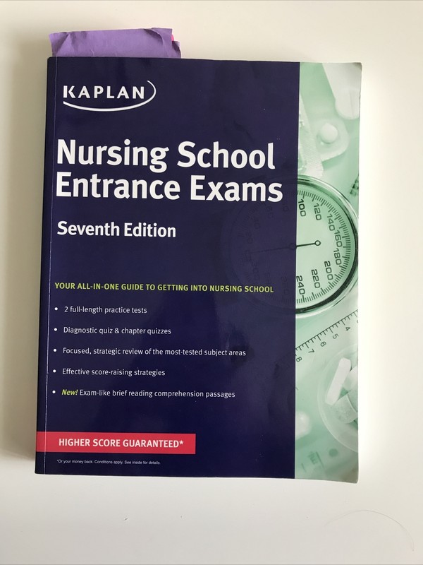 Kaplan Test Prep Ser.: Nursing School Entrance Exams by Kaplan Nursing (Firm)…