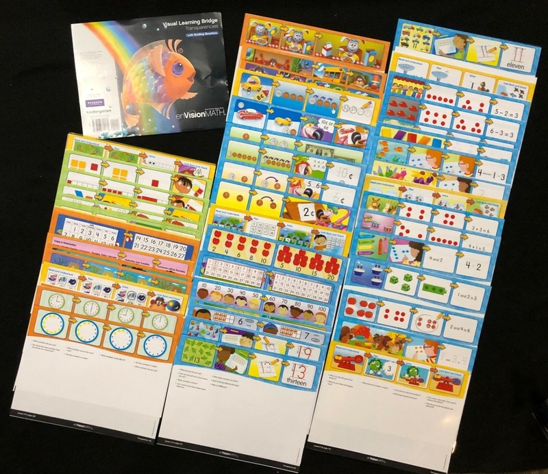 K - enVision Math VISUAL LEARNING BRIDGE TRANSPARENCIES with Guiding Questions gallery