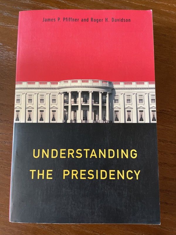 Understanding Presidency by Roger H. Davidson (1997, Trade Paperback)