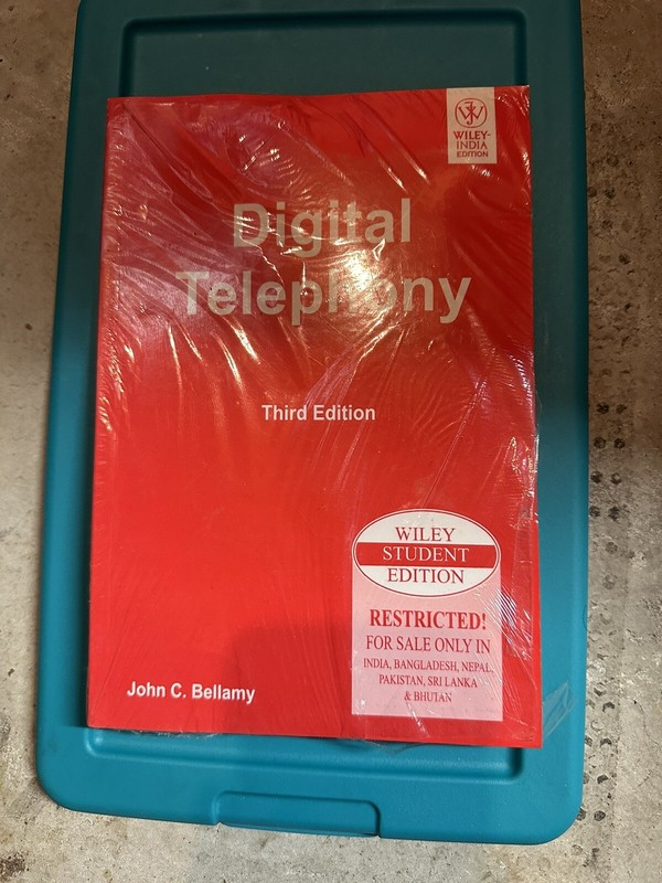 New:Digital Telephony by John C. Bellamy 3rd INTL ED ‘Free Ship from USA’