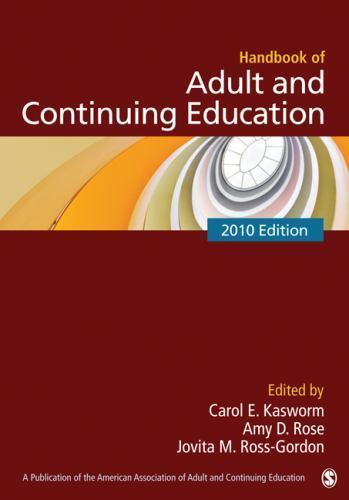 Handbook of Adult and Continuing Education - 9781412960502, hardcover