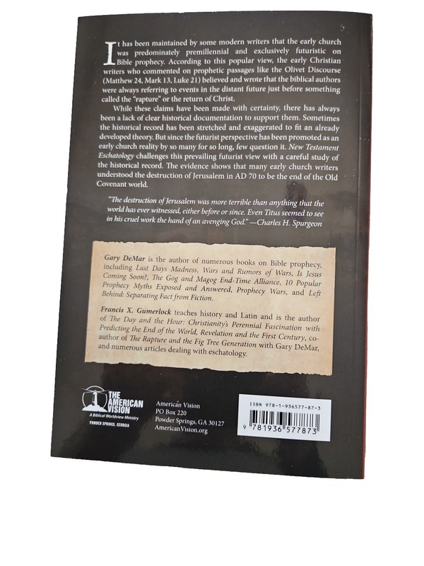 New Testament Eschatology - What The Early Church Believed About Bible Prophecy gallery