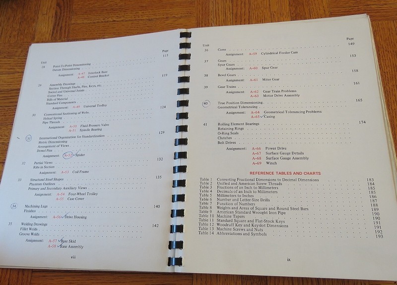 Interpreting Engineering drawings textbook Jensen and Hines vtg 1971 DELMAR PUBL gallery