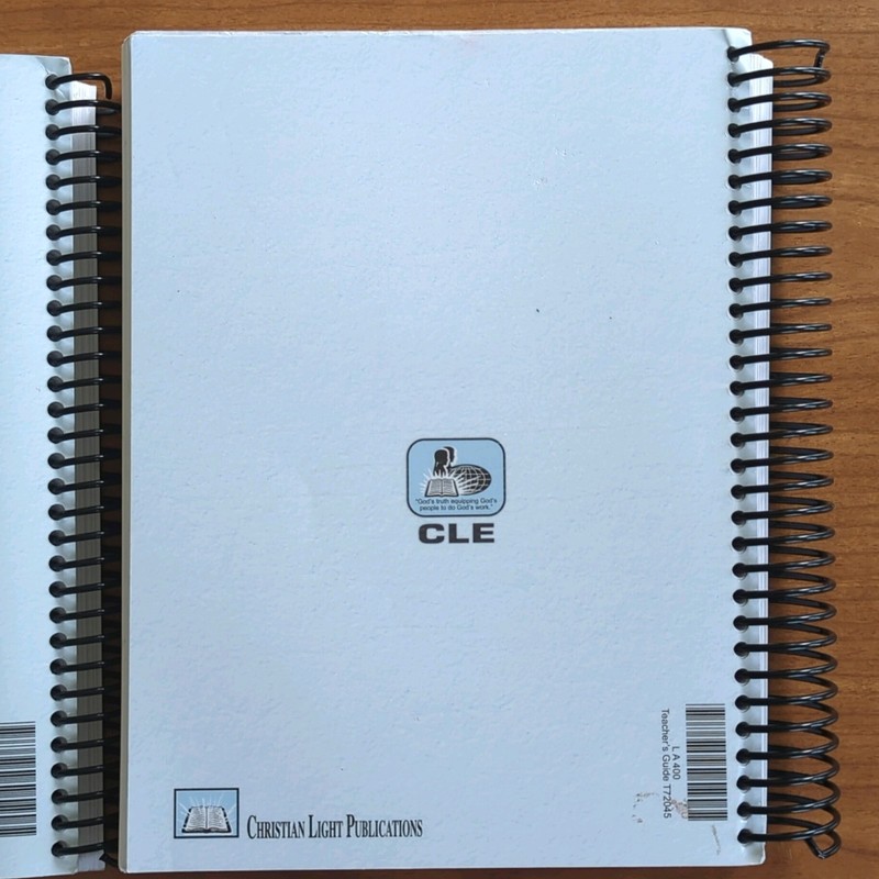 Christian Light Education Sunrise Ed Grade 4 Teacher's Guides Set 401-410 gallery