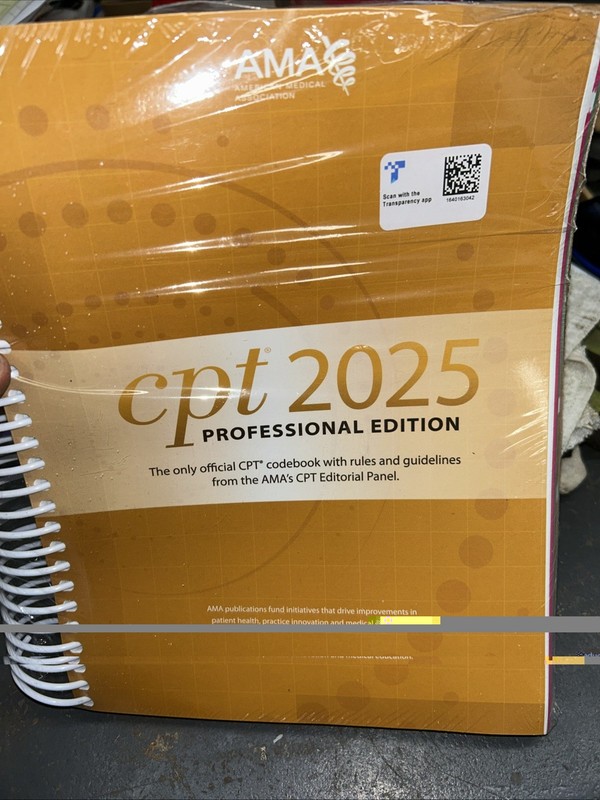 CPT Professional 2025 by American Medical Association (2024, Spiral)