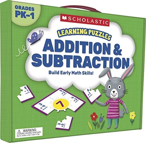 LEARNING PUZZLES: ADDITION & SUBTRACTION By Scholastic