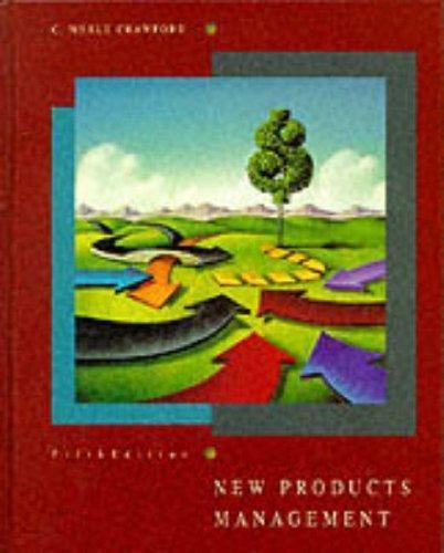 NEW PRODUCTS MANAGEMENT (IRWIN SERIES IN MARKETING) By C. Merle Crawford