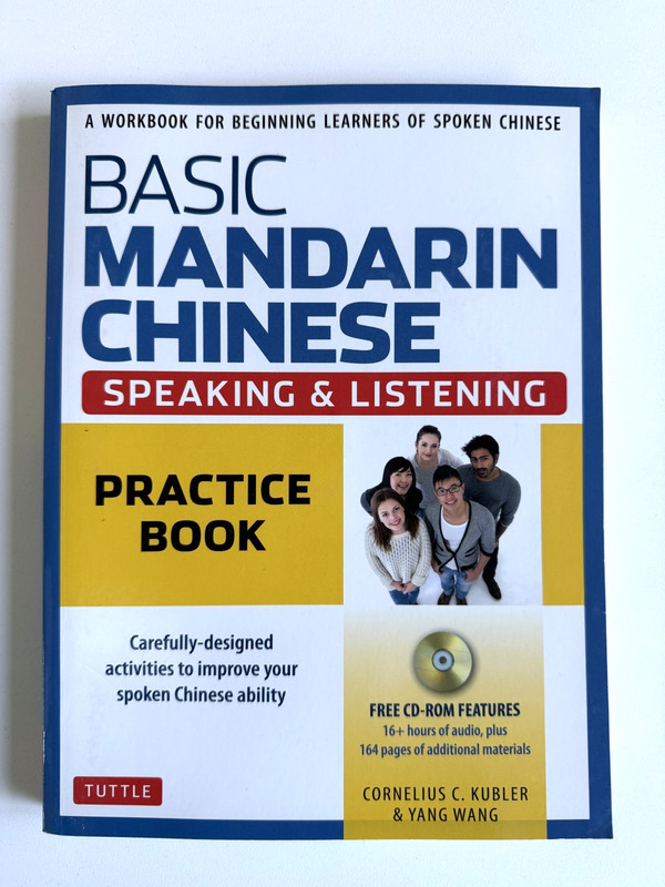 Basic Mandarin Chinese – Speaking & Listening Practice Book Tuttle w/Audio CD