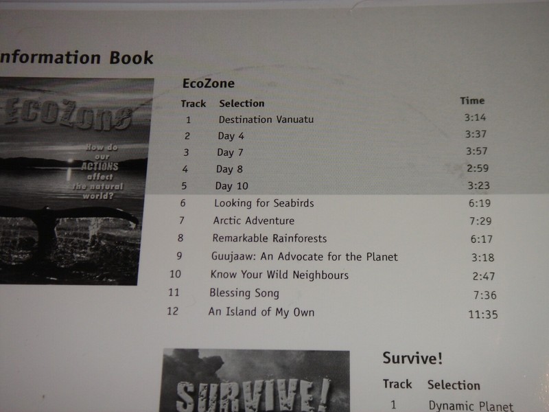 LITERACY IN ACTION Audio Pack 7 (6 CDs) Grade 7 by Pearson Canada 2008 NEW $112 gallery