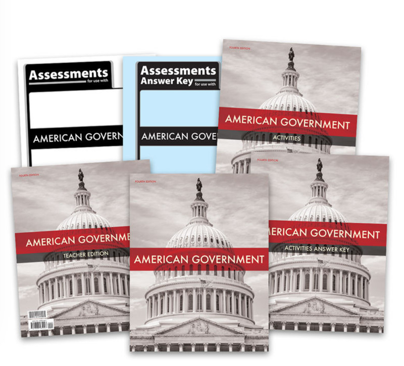 NEW BJU Press 12th grade AMERICAN GOVERNMENT Complete Subject Kit 4th ed History gallery