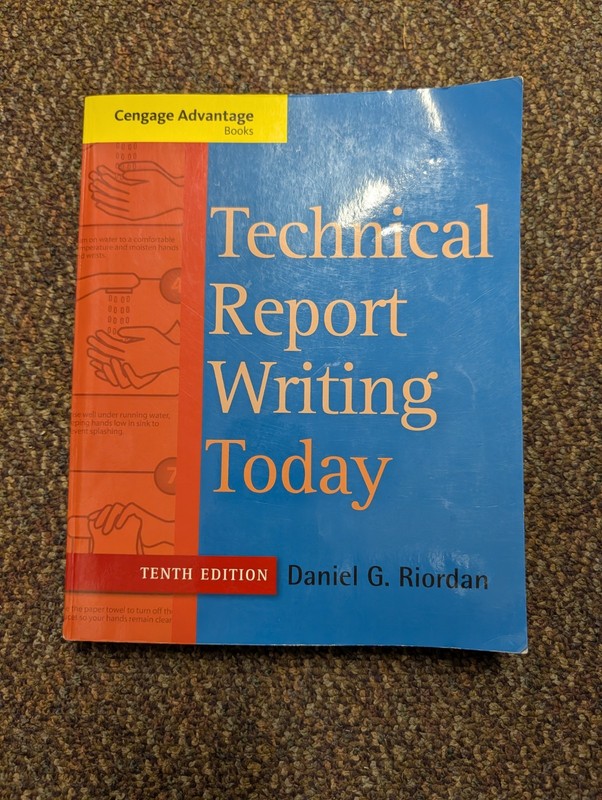 Technical Report Writing Today by Daniel Riordan (2013, Trade Paperback)