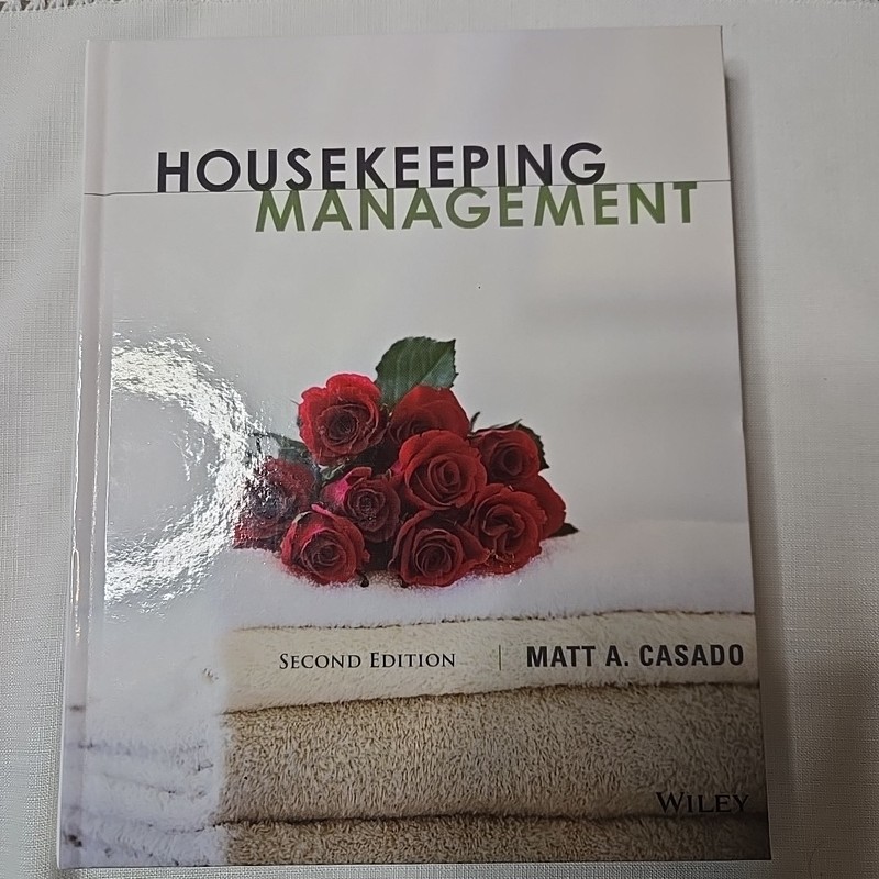 Housekeeping Management by Matt A. Casado: Used Hardback