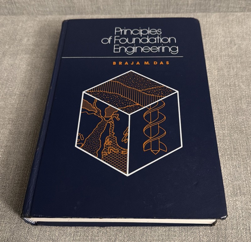 Principles of Foundation Engineering – Hardcover By Das, Braja M. – Acceptable