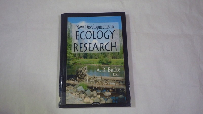 New Developments in Ecology Research by A. R. Burk (2005, Hardcover)