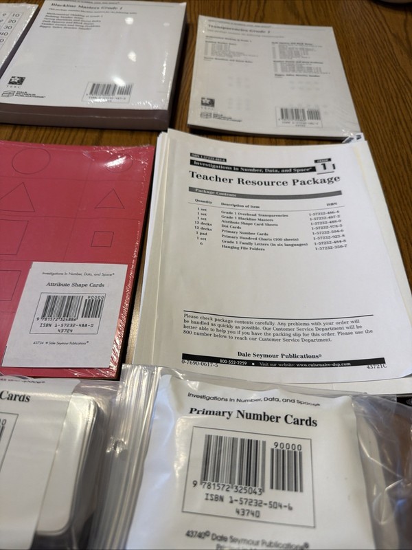 Investigations Teacher Resource Package Grade 1 TERC gallery